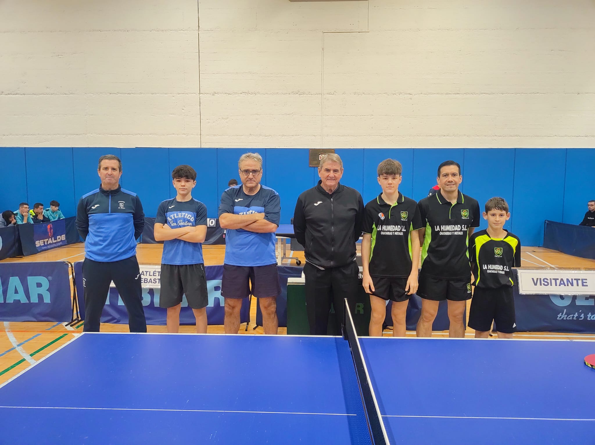 Resultados de las Ligas Nacionales de Tenis de Mesa